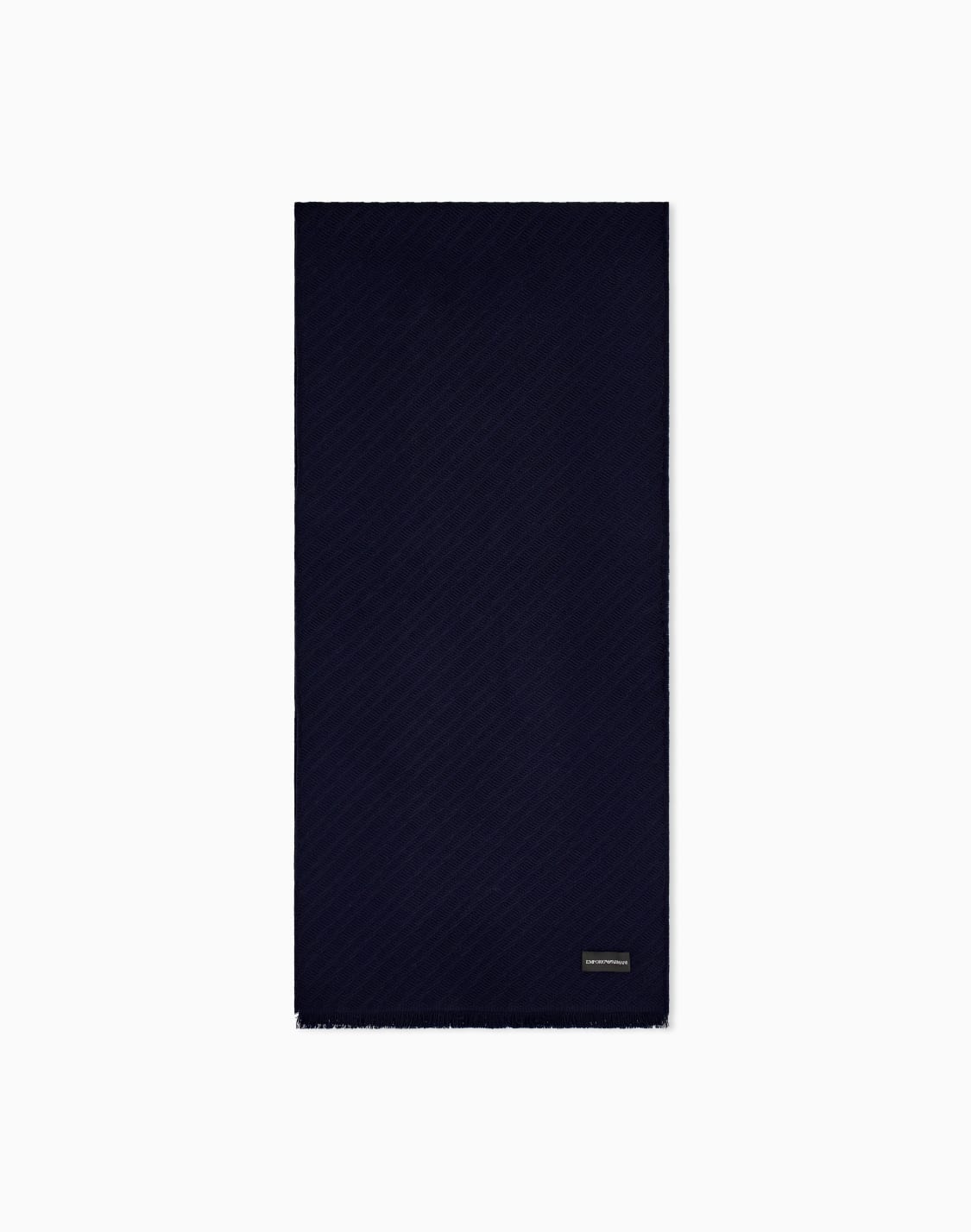scarf-in-virgin-wool-with-diagonal-pattern-and-fringed-edges-blue--emporio-armani