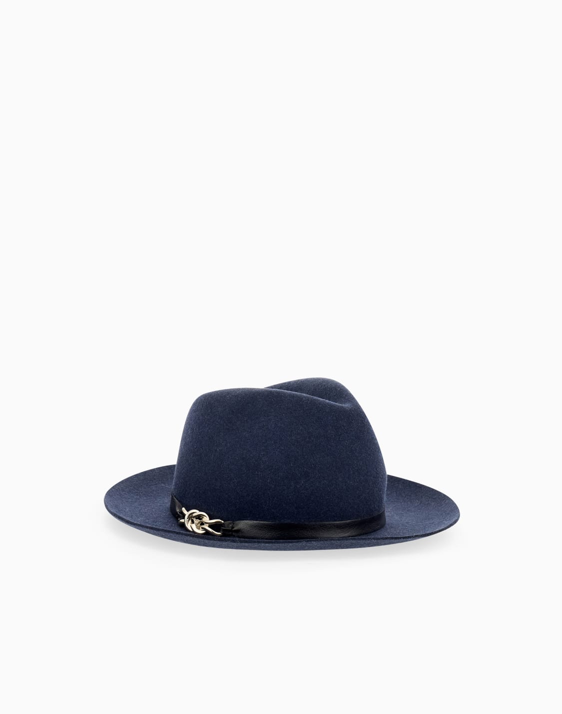 cappello-fedora-in-lana-merino-con-fascia-e-catena-blu--emporio-armani