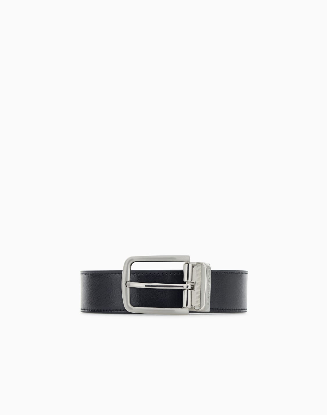 cintura-in-pelle-granata-e-liscia-con-fibbia-ad-ardiglione-nero--emporio-armani
