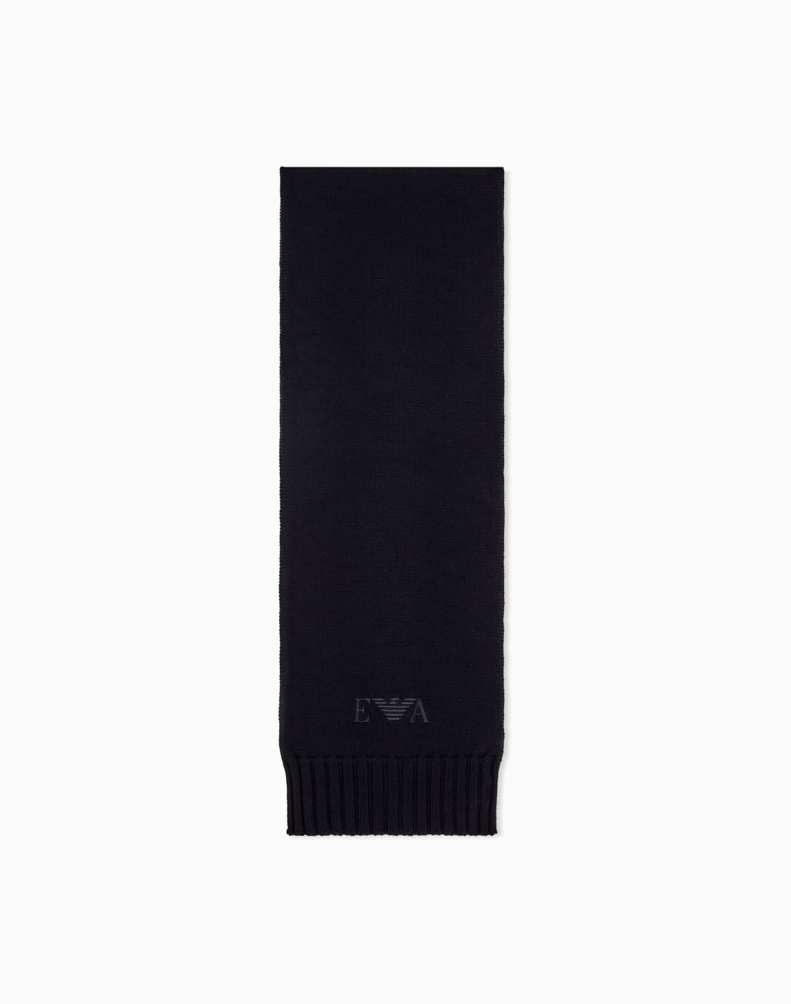 virgin-wool-scarf-with-embroidered-logo-and-ribbed-ends-black--emporio-armani
