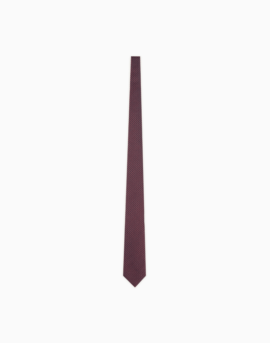 silk-necktie-with-a-small-geometric-pattern-브라운--emporio-armani