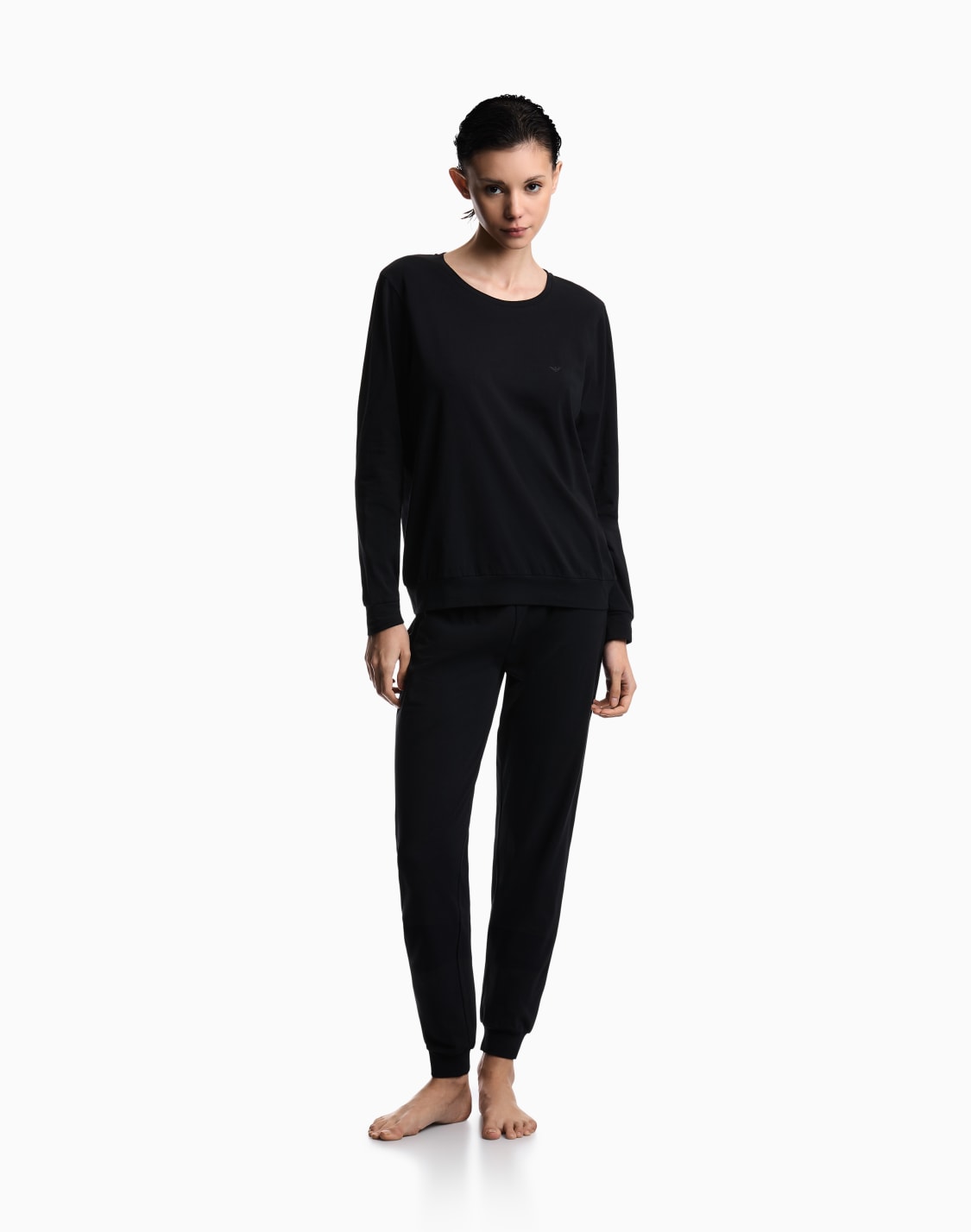 pijama-largo-de-algodn-con-cintura-elstica-y-logotipo-negro--emporio-armani