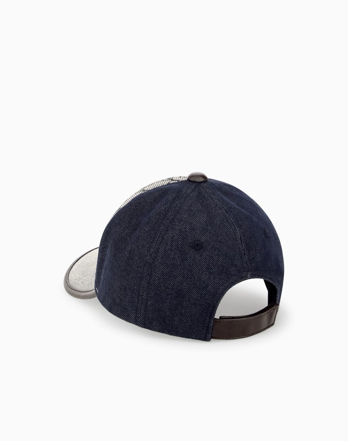 cappello-da-baseball-regolabile-con-motivo-a-monogramma-blu--emporio-armani