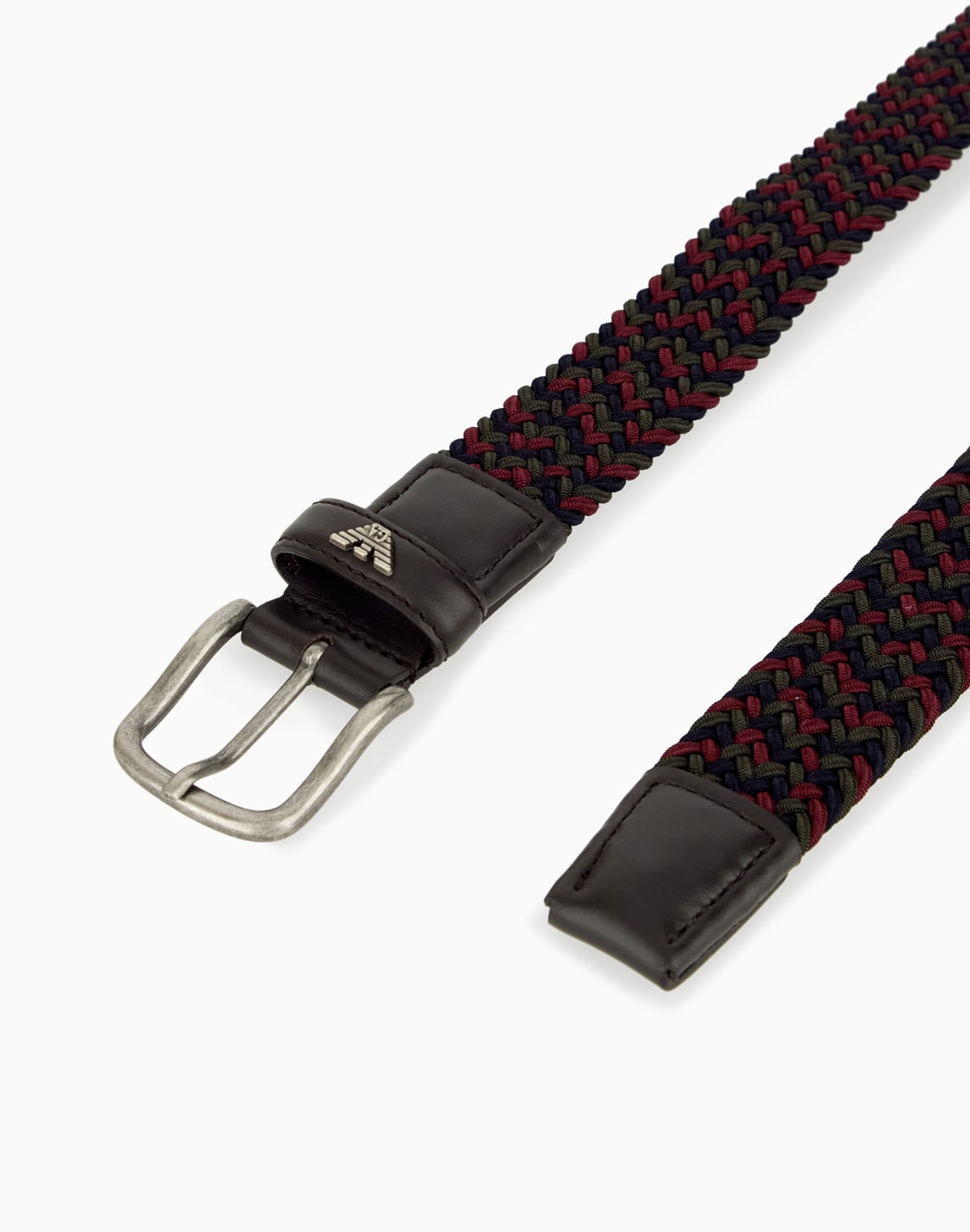 braided-tongue-belt-with-a-metal-buckle-and-leather-details-patterned--emporio-armani