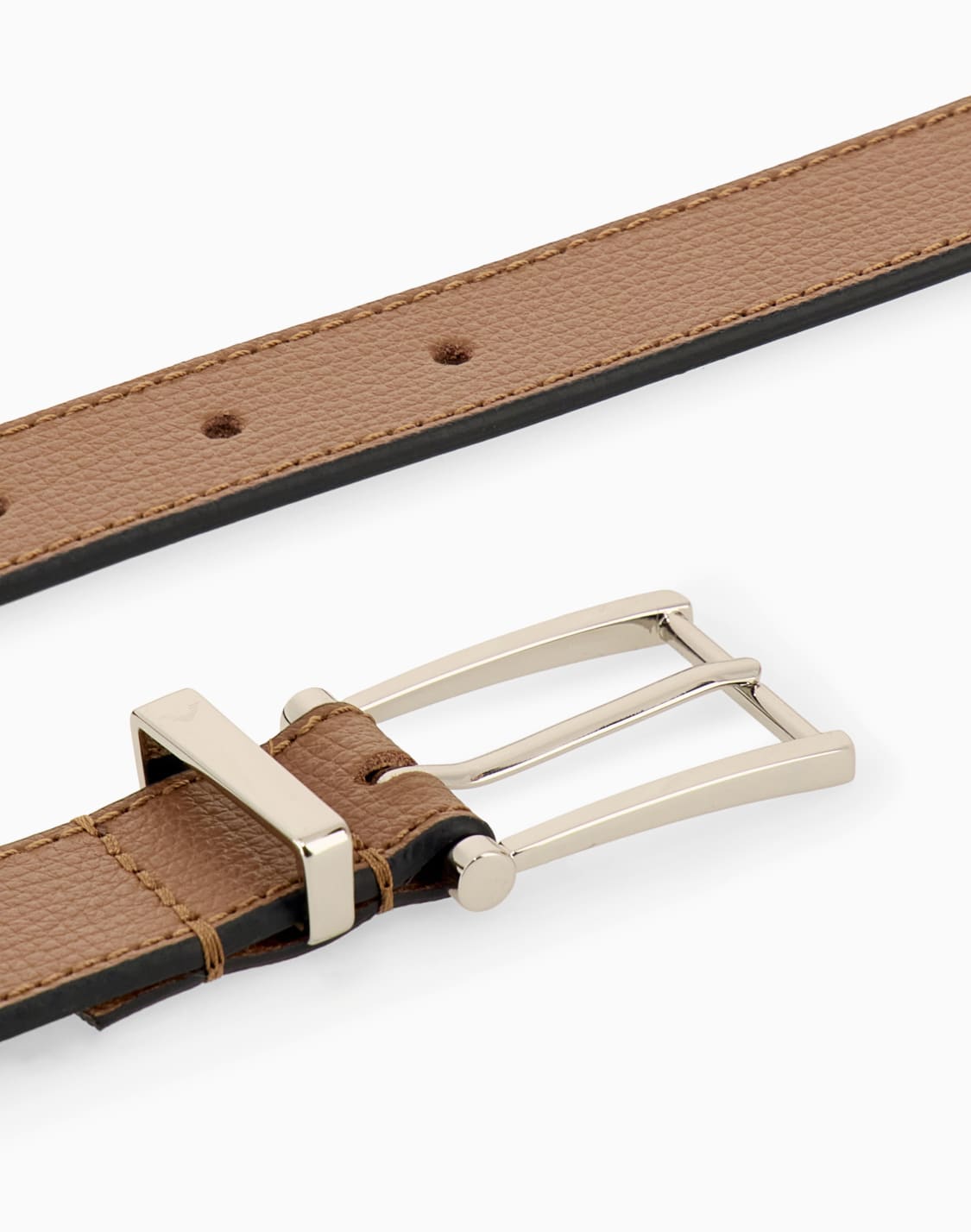 ceinture-en-cuir-grain-avec-boucle-rectangulaire-marron--emporio-armani