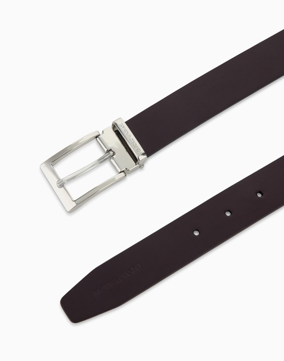 smooth-leather-tongue-belt-with-a-rectangular-metal-buckle-brown--emporio-armani