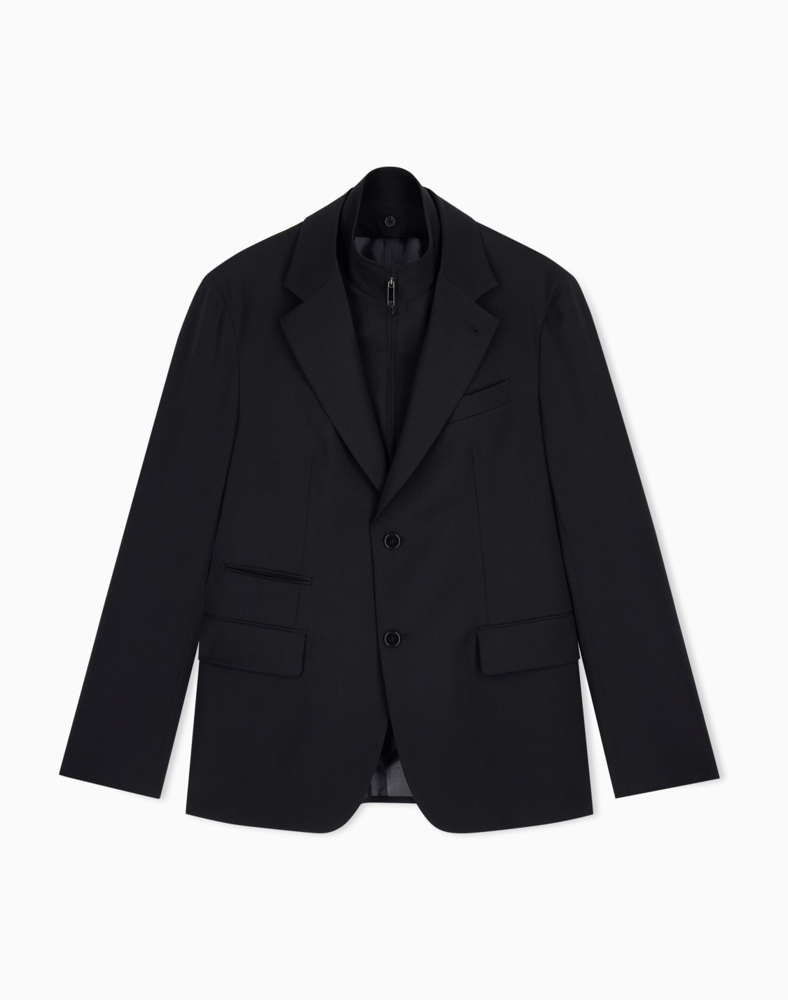 single-breasted-jacket-in-tropical-light-wool-canvas-with-detachable-inner-panel-black--emporio-armani