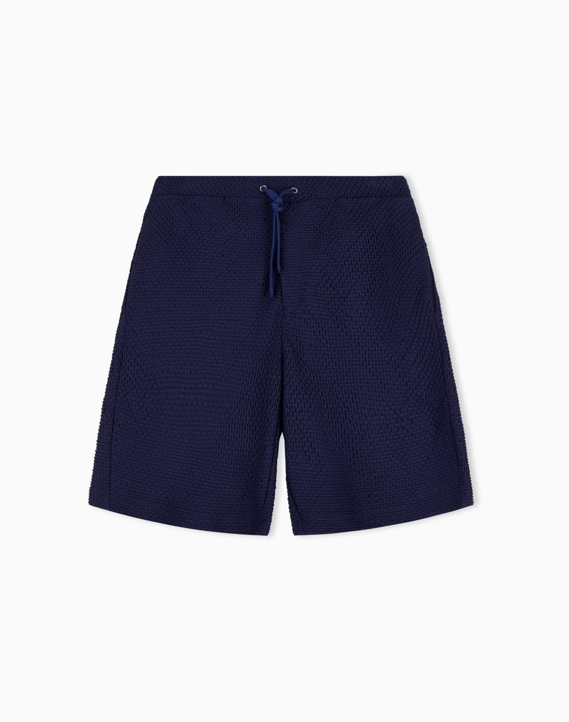 bermuda-shorts-in-embossed-two-way-stretch-jersey-navy-blue--emporio-armani