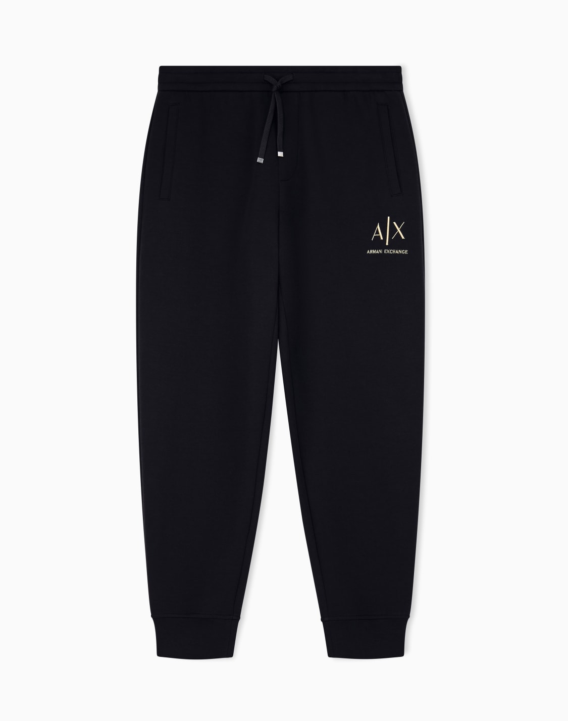 regular-fit-trousers-bonded-stretch-cotton-jersey-black--armani-exchange