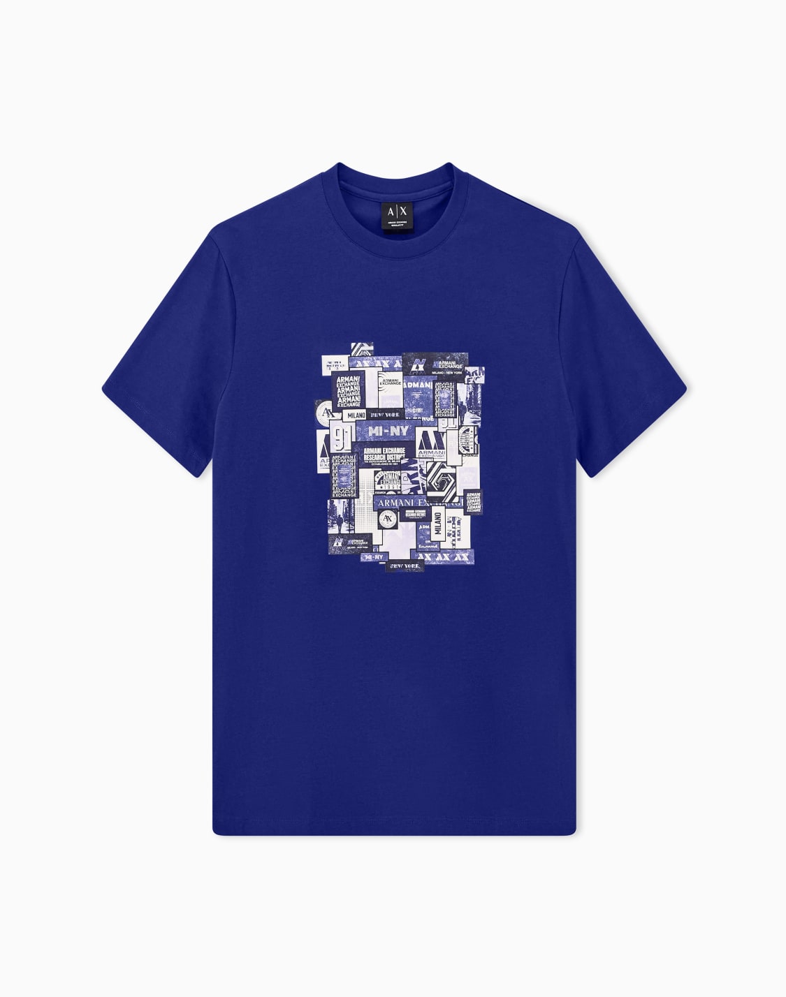 t-shirt-girocollo-in-jersey-di-cotone-con-stampa-blu--armani-exchange