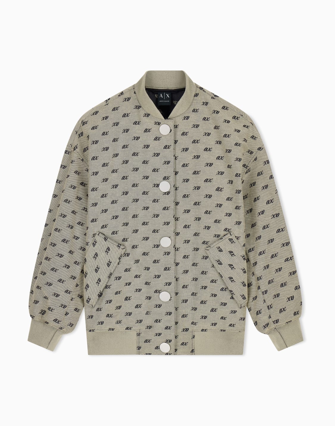 blouson-jacket-cotton-blend-allover-jacquard-beige--armani-exchange