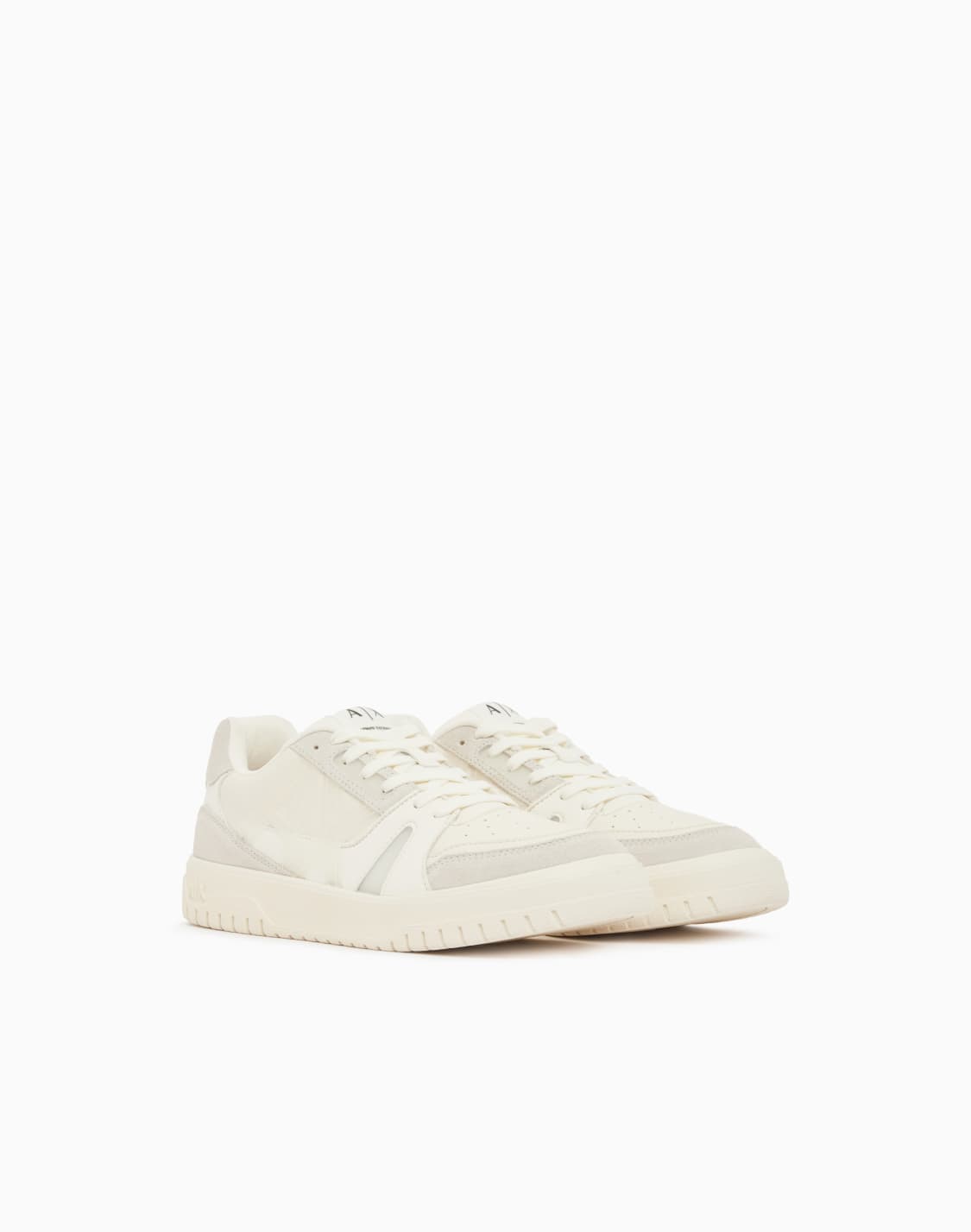 sneakers-in-split-leather-and-suede-white--armani-exchange
