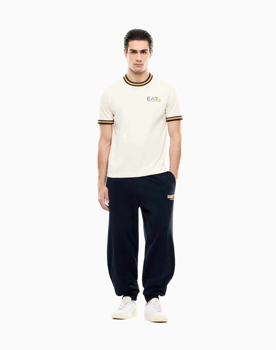 camiseta-graphic-series-de-algodn-beige--ea7