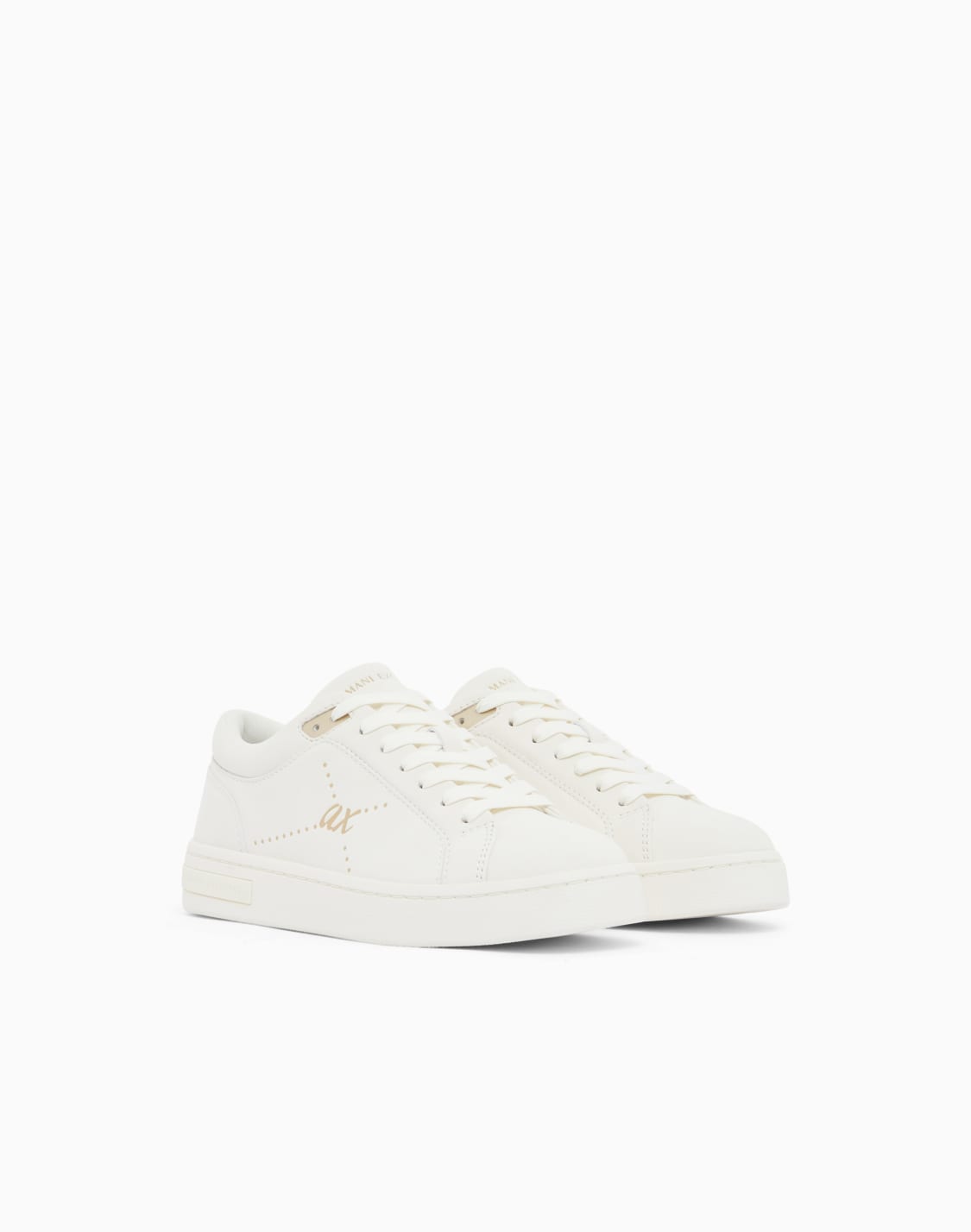 zapatillas-de-acabado-liso-con-cordones-y-suela-de-goma-blanco--armani-exchange