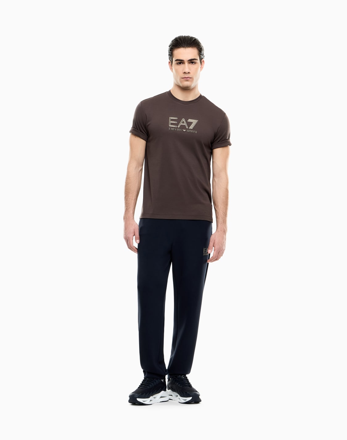 regular-fit-t-shirt-premium-label-in-viscose-with-logo-brown--ea7
