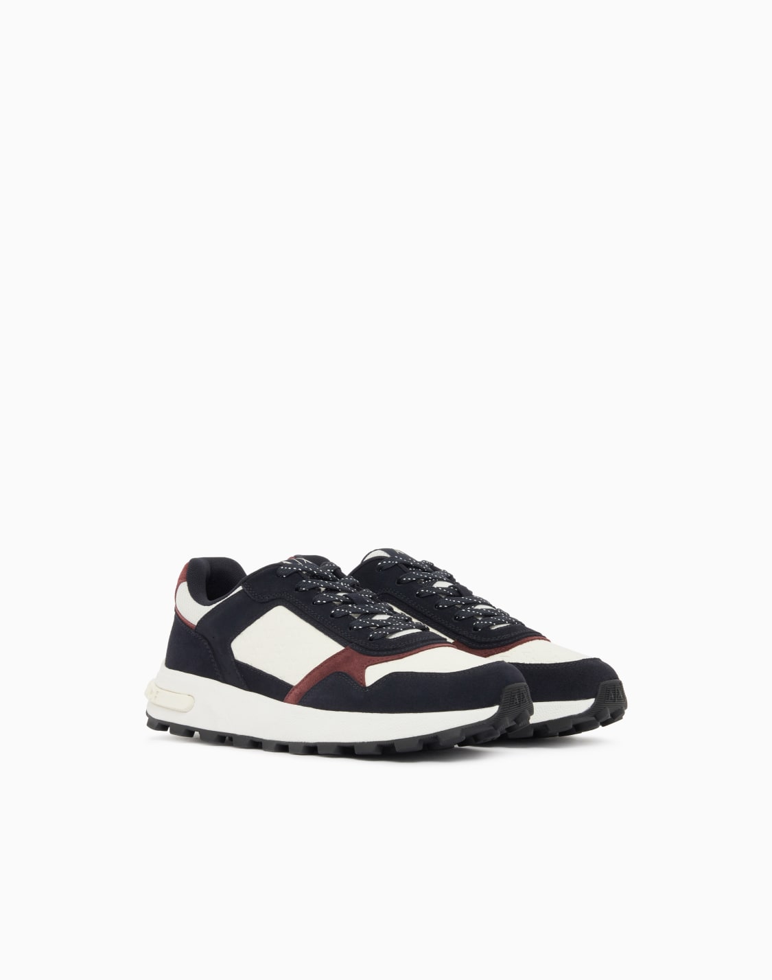 sneakers-in-suede-and-mesh-with-all-over-logo-white--armani-exchange