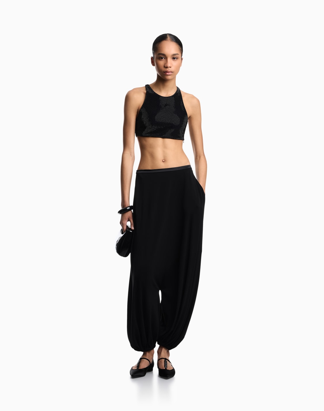 crop-top-covered-in-all-over-rhinestones-black--emporio-armani