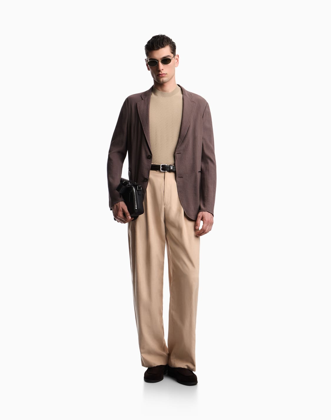 single-breasted-jacket-in-3d-wrinkle-effect-crpe-fabric-brown--emporio-armani