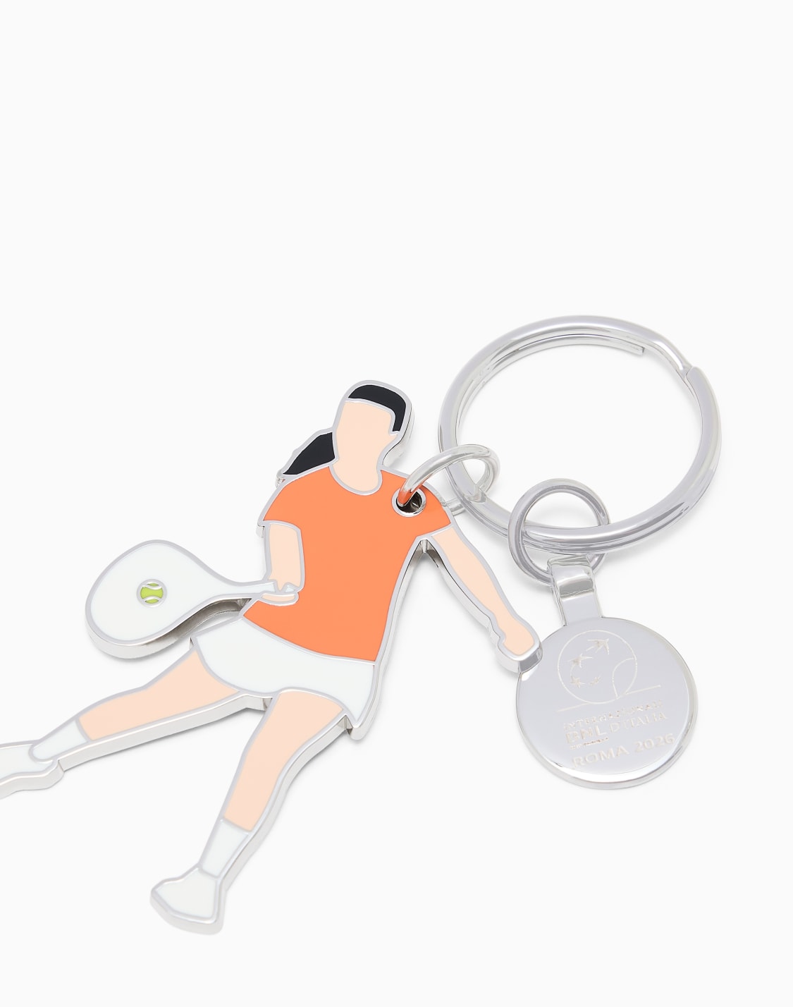 internazionali-bnl-ditalia-tennis-player-shaped-keyring-orange--ea7