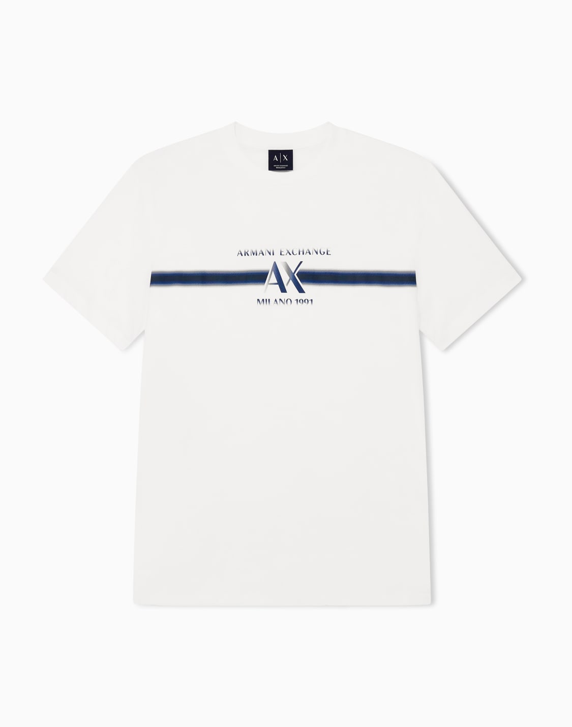 regular-t-shirt-in-cotton-jersey-white--armani-exchange