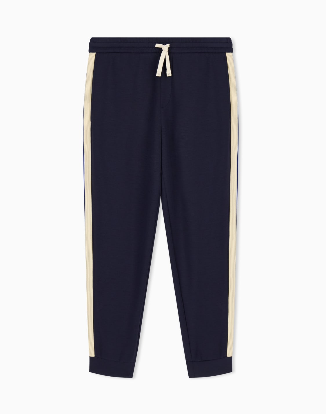 regular-fit-trousers-in-stretch-modal-jersey-navy-blue--armani-exchange