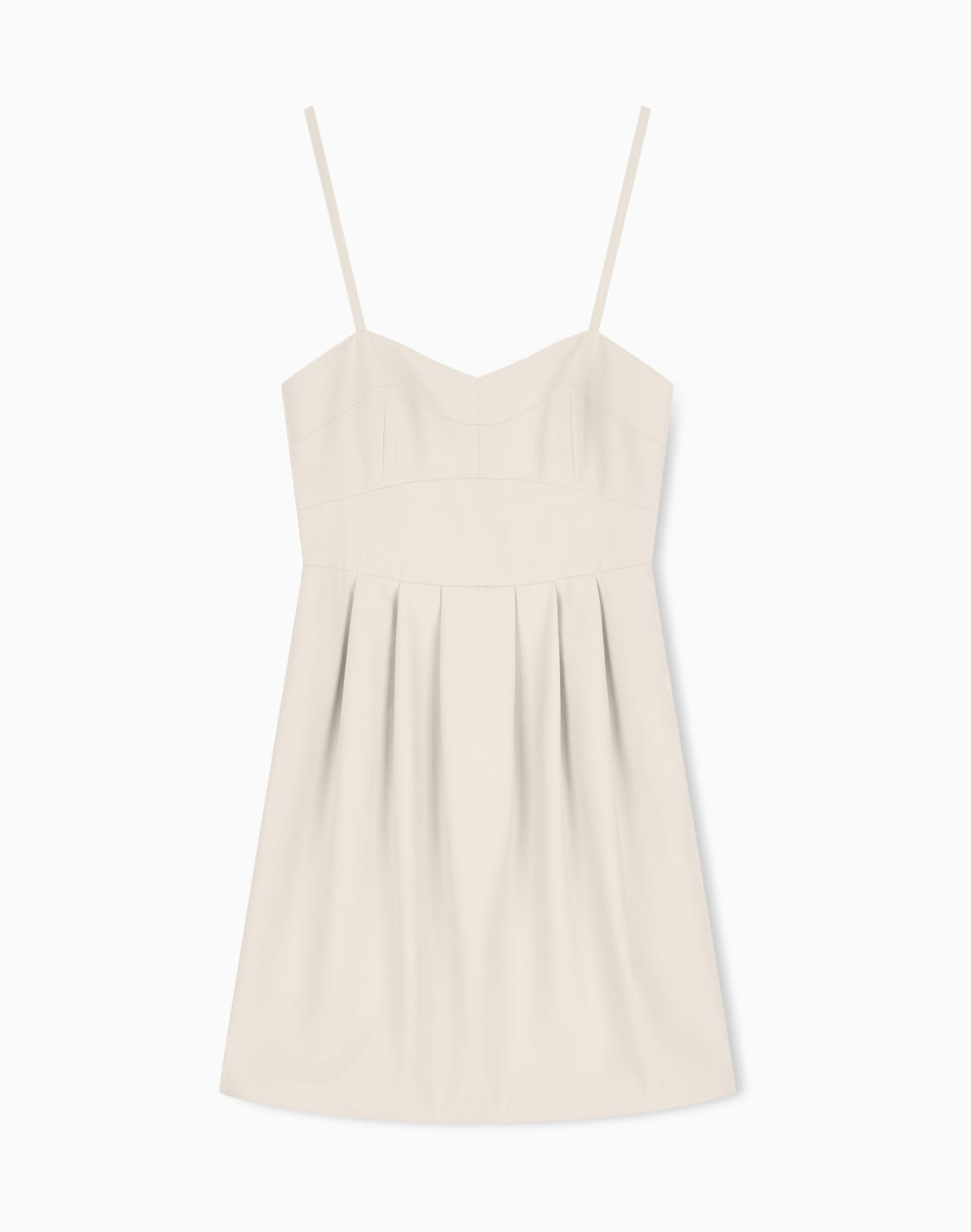 slim-fit-dress-in-viscose-and-wool-beige--armani-exchange