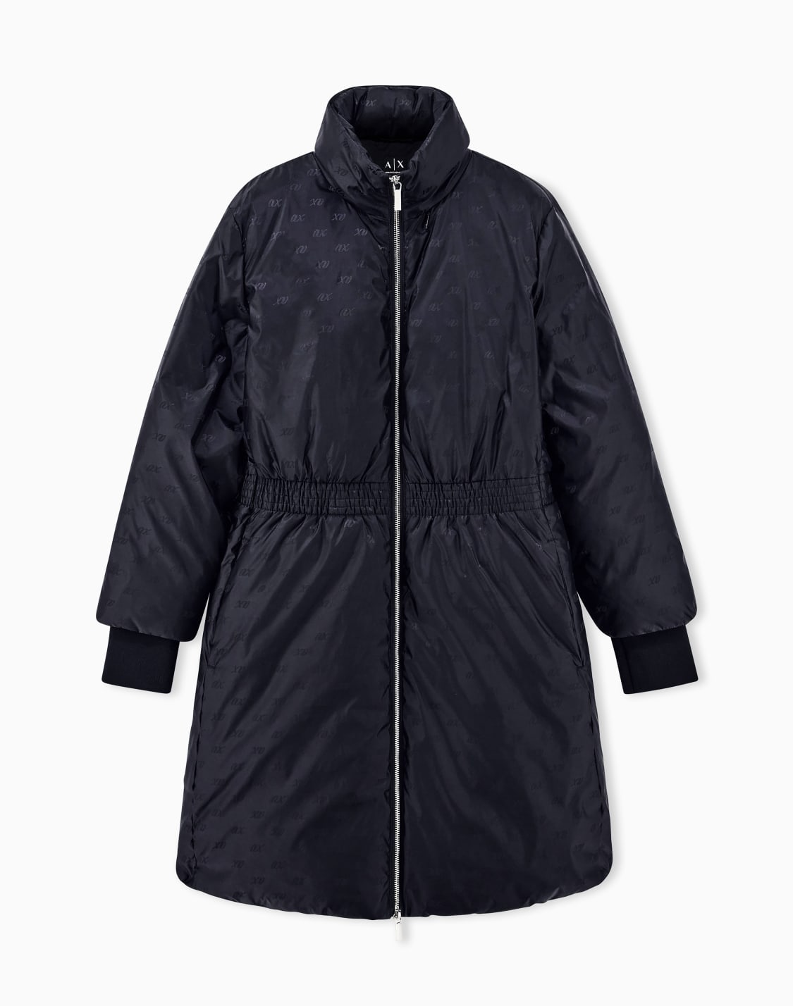 caban-coat-recycled-nylon-jacquard-black--armani-exchange