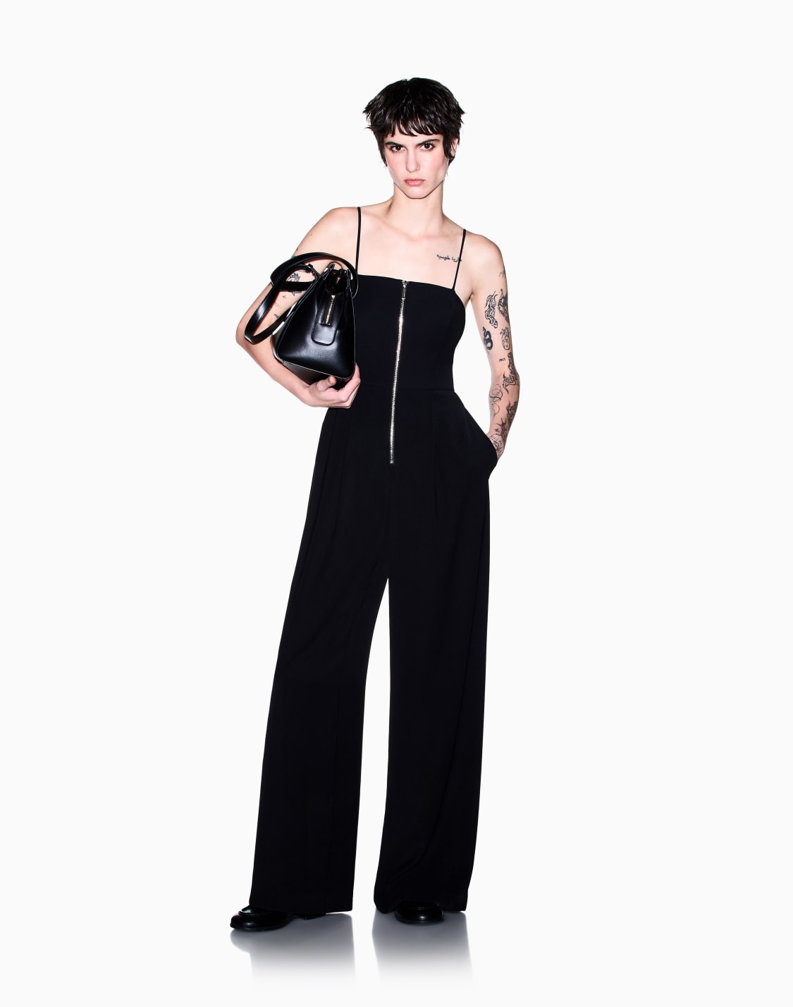 mono-slim-de-sarga-reciclada-con-detalles-de-canal-negro--armani-exchange