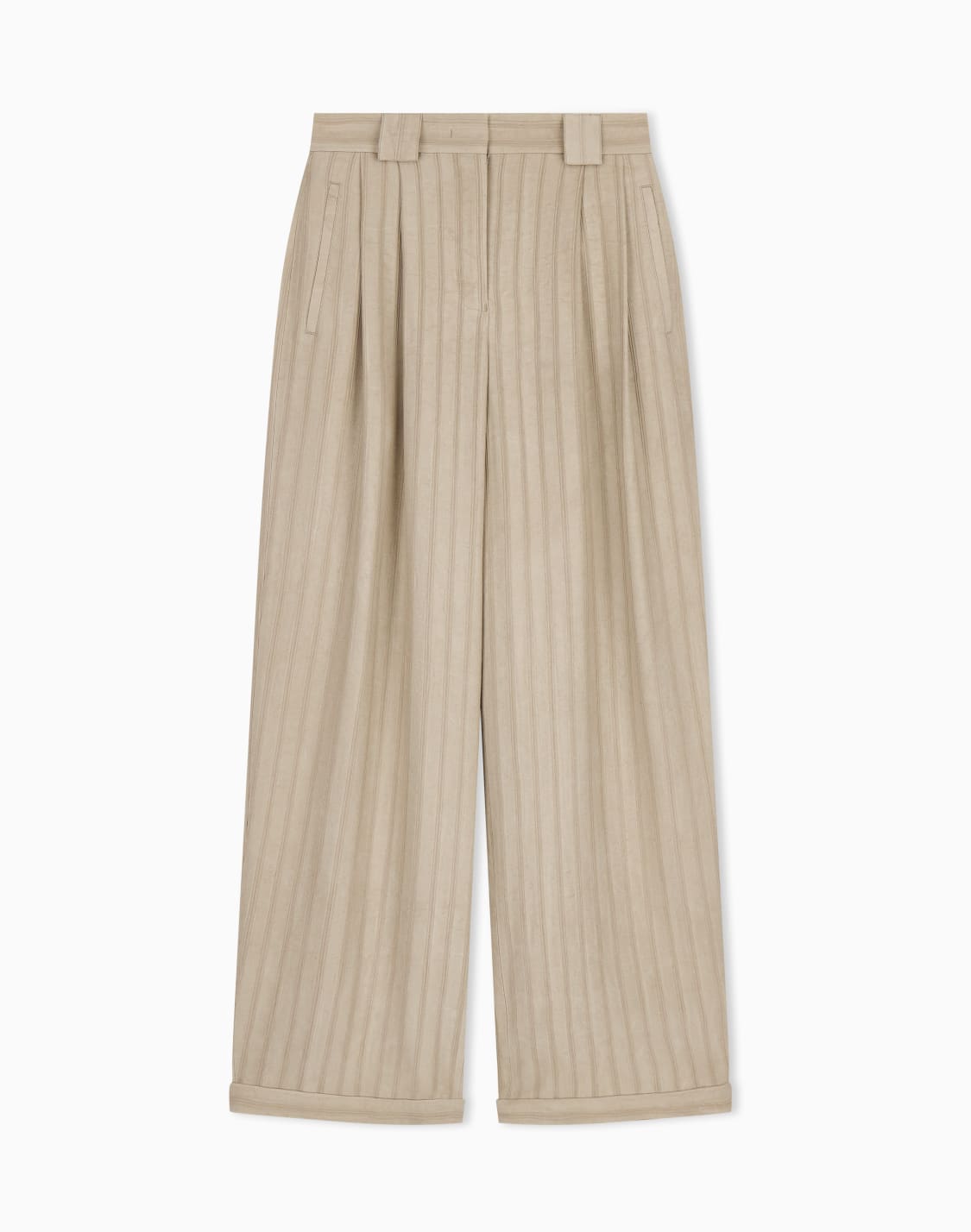 cold-dyed-textured-striped-dobby-fabric-trousers-beige--emporio-armani