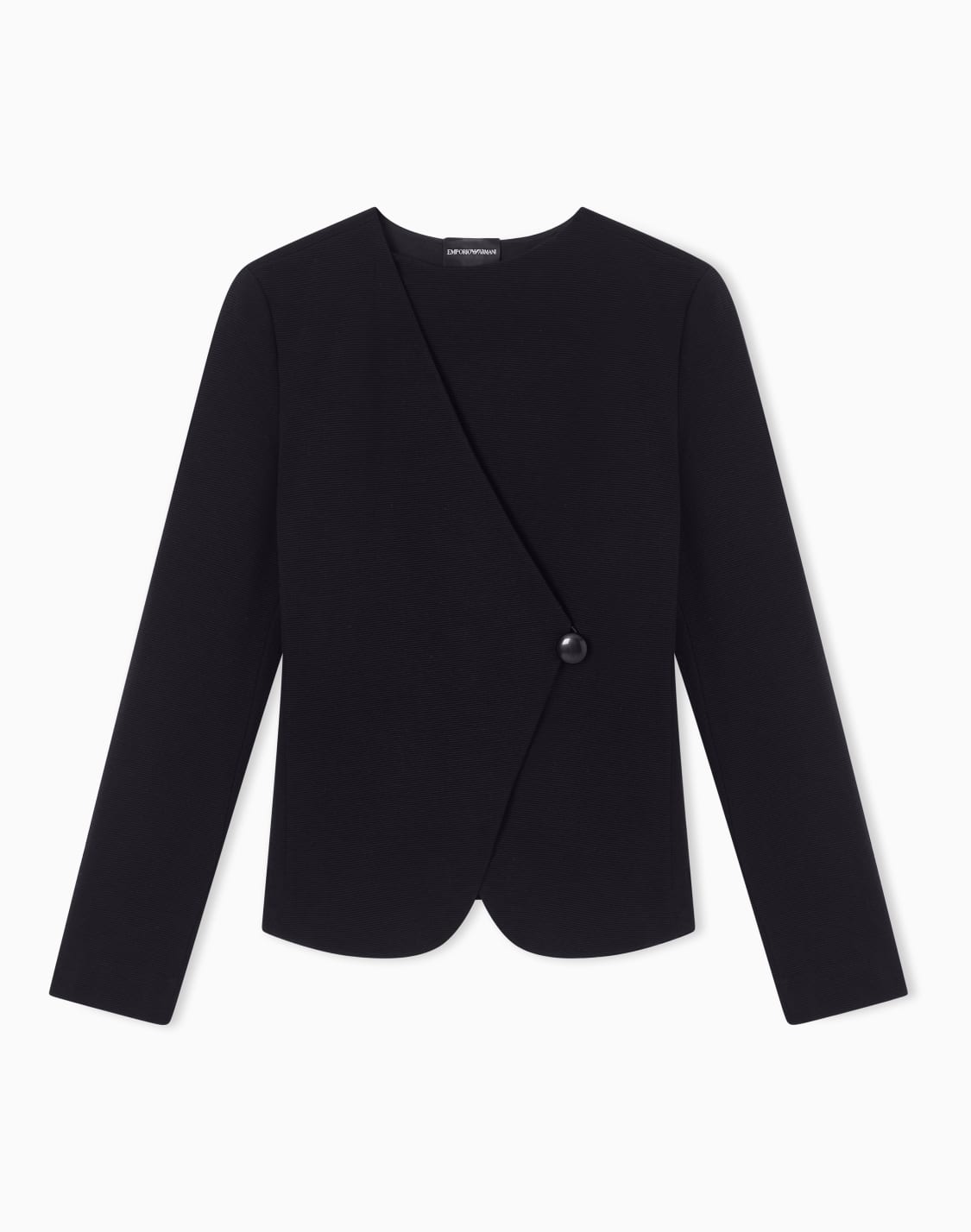 chaqueta-de-punto-ottoman-negro--emporio-armani