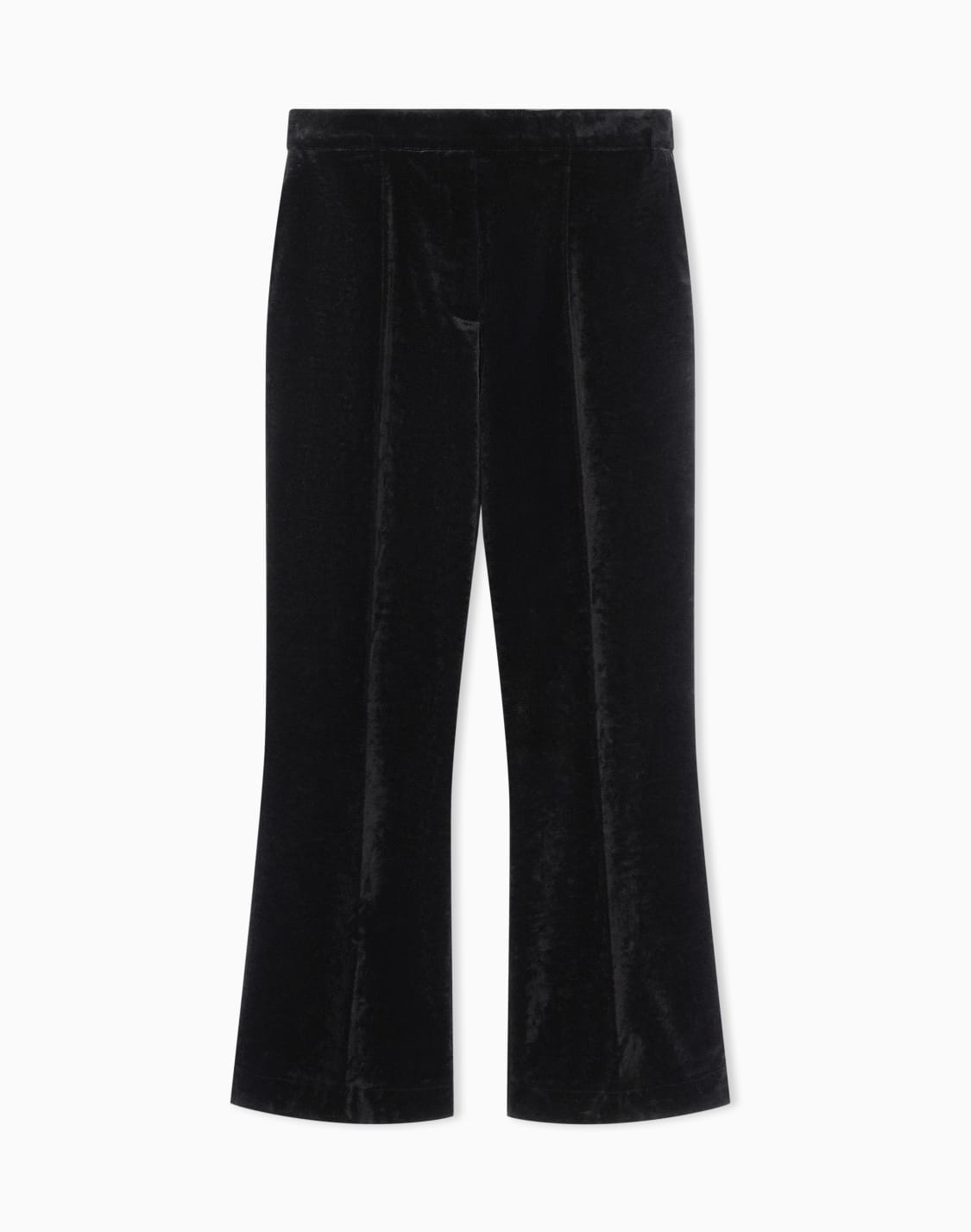 pantalones-cropped-de-terciopelo-negro--giorgio-armani