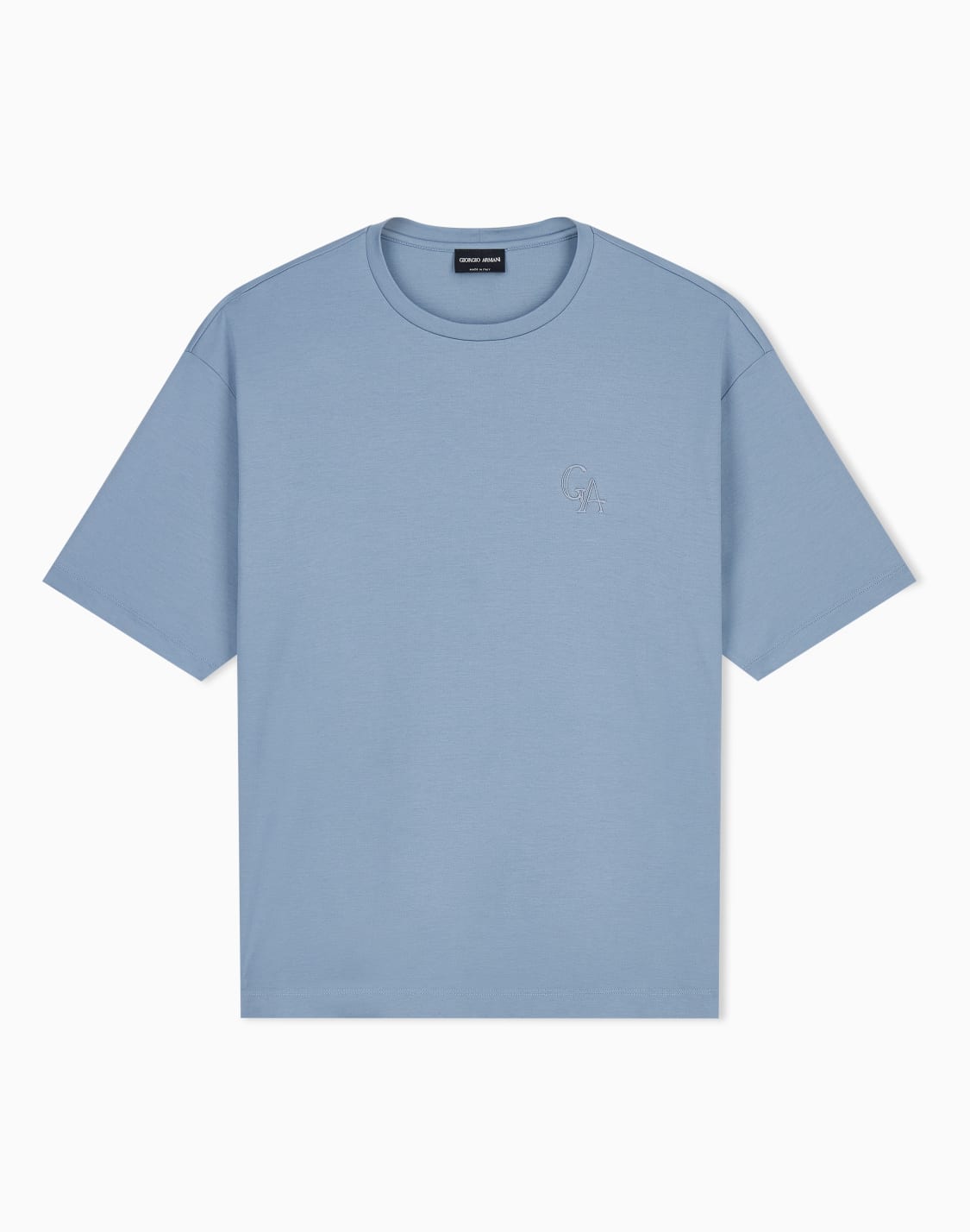 regular-fit-t-shirts-light-blue--giorgio-armani