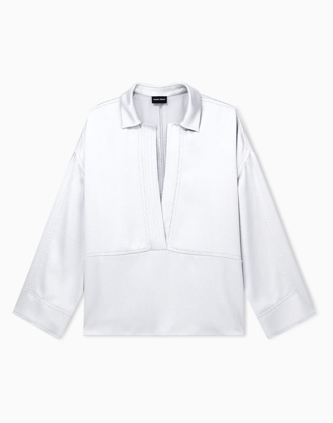 shirt-gehmmertes-satin-mit-tiefem-v-ausschnitt-und-reliefmuster-wei--giorgio-armani