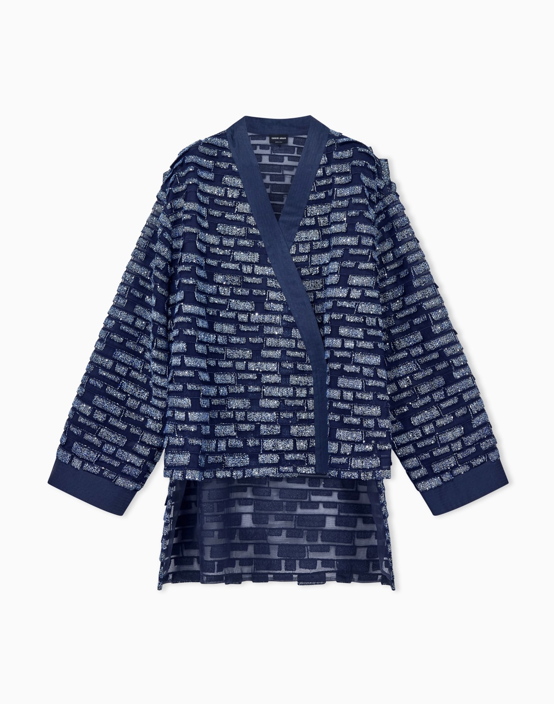wickeljacke-aus-besticktem-tll-mit-schimmernden-pailletten-blau--giorgio-armani