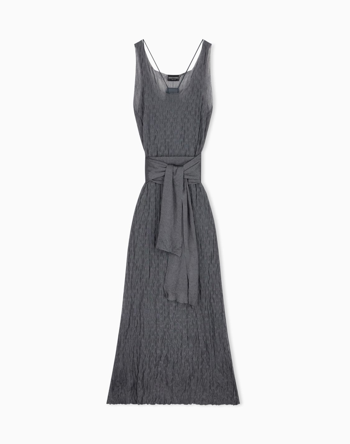 long-dress-in-jacquard-brushed-knit-with-rectangles-motif-grey--emporio-armani