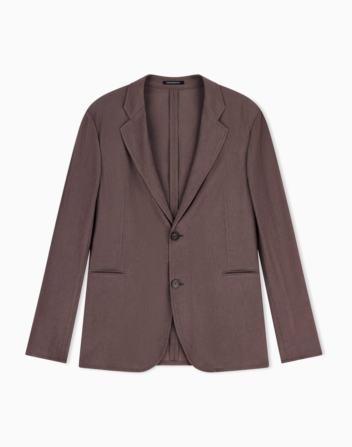 single-breasted-jacket-in-3d-wrinkle-effect-crpe-fabric-brown--emporio-armani