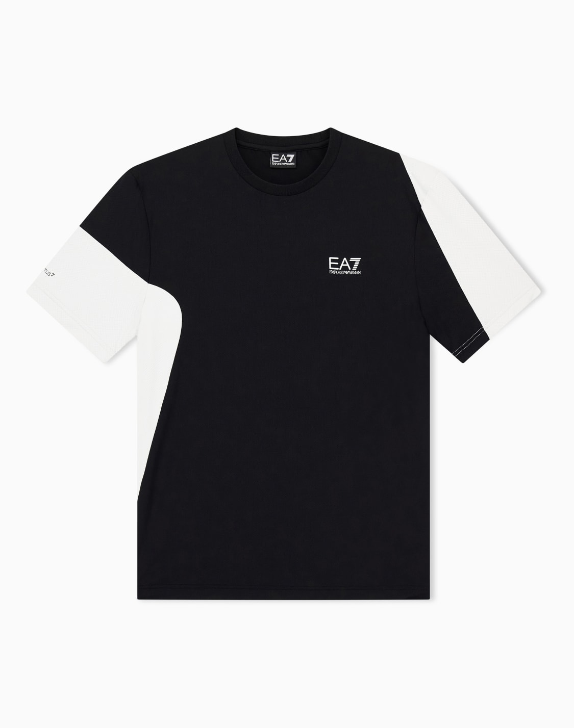 t-shirt-tennis-pro-en-jersey-avec-dtails-en-maille-noir--ea7