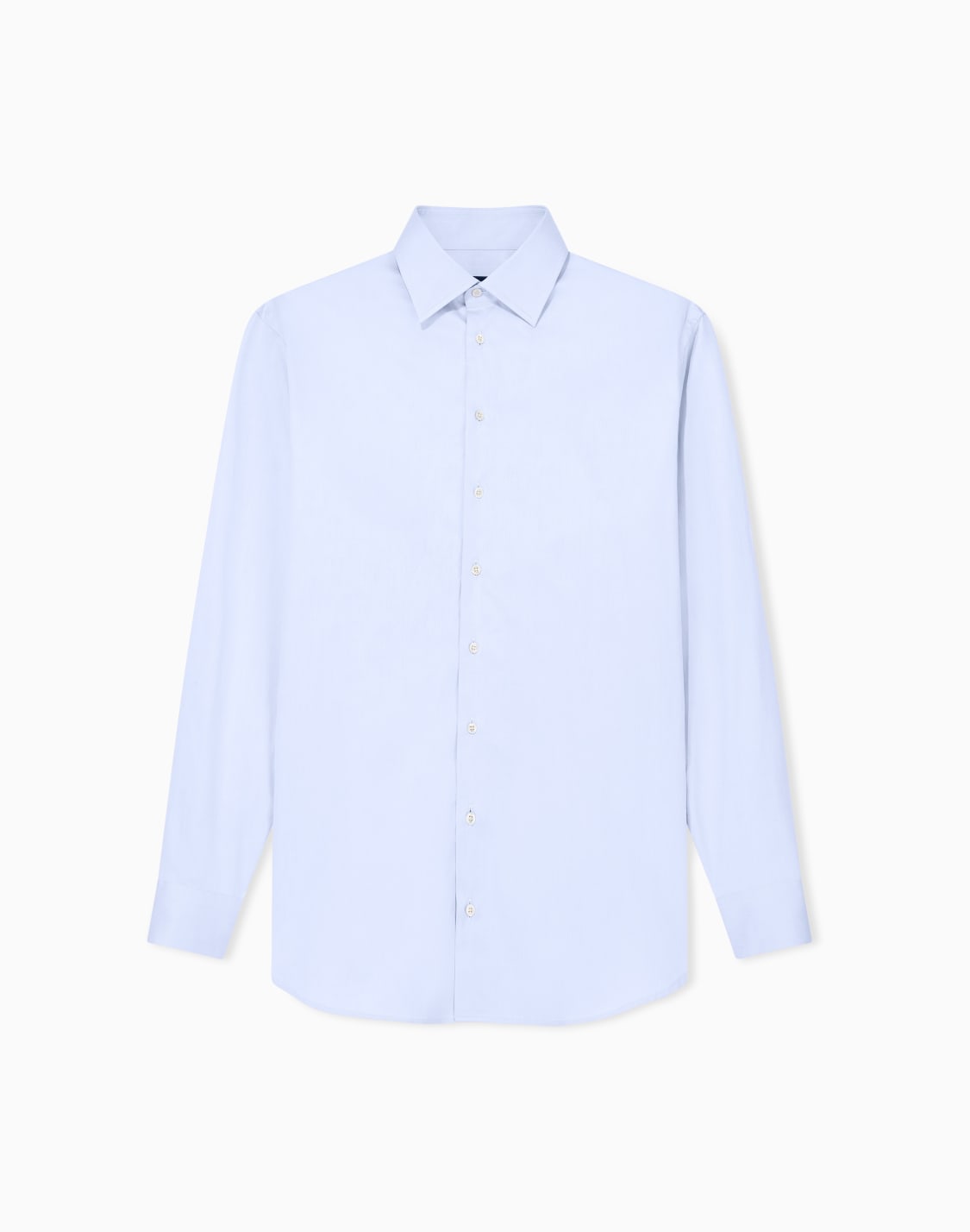 regular-fit-shirt-in-cotton-twill-light-blue--giorgio-armani