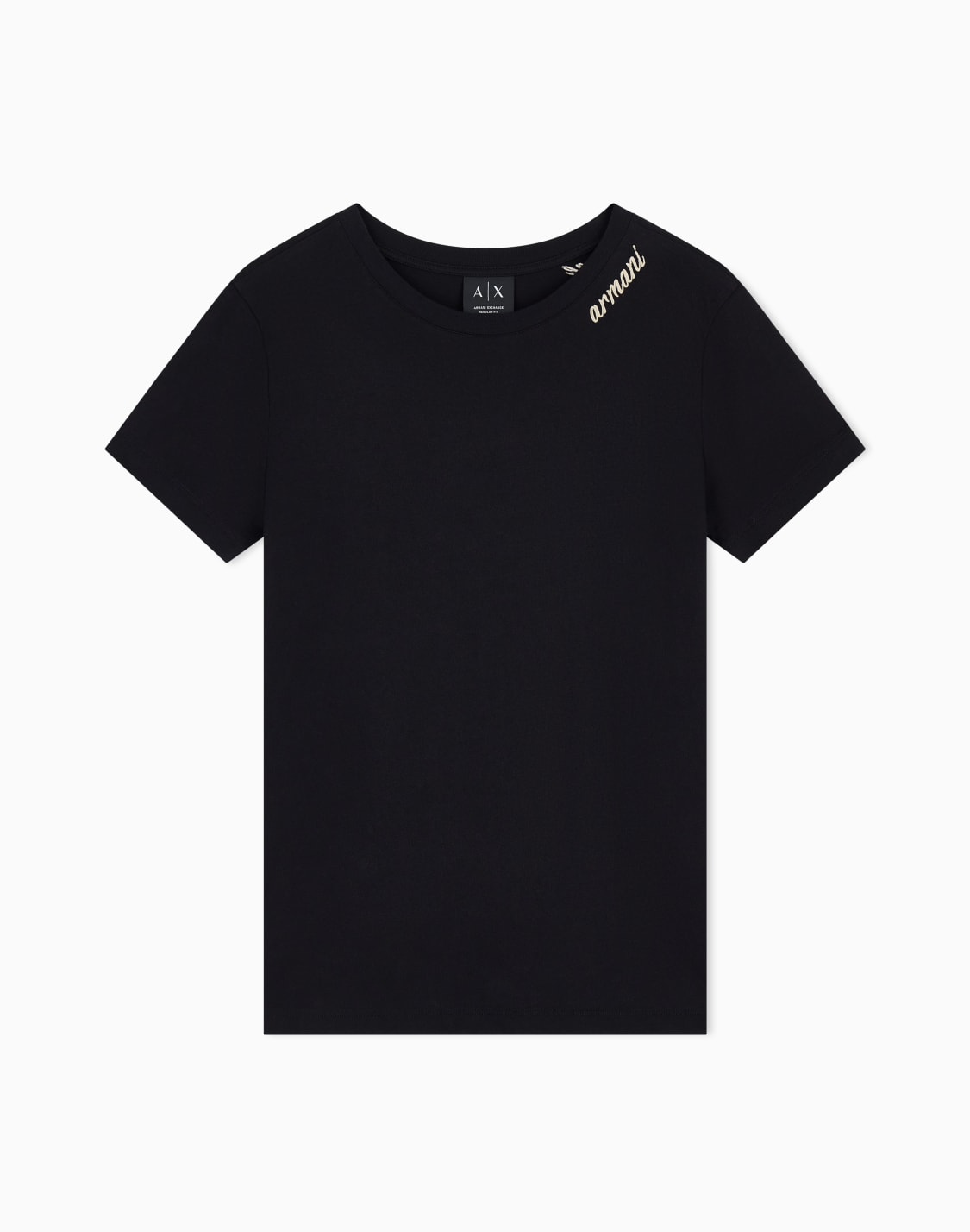 regular-t-shirt-in-cotton-jersey-black--armani-exchange