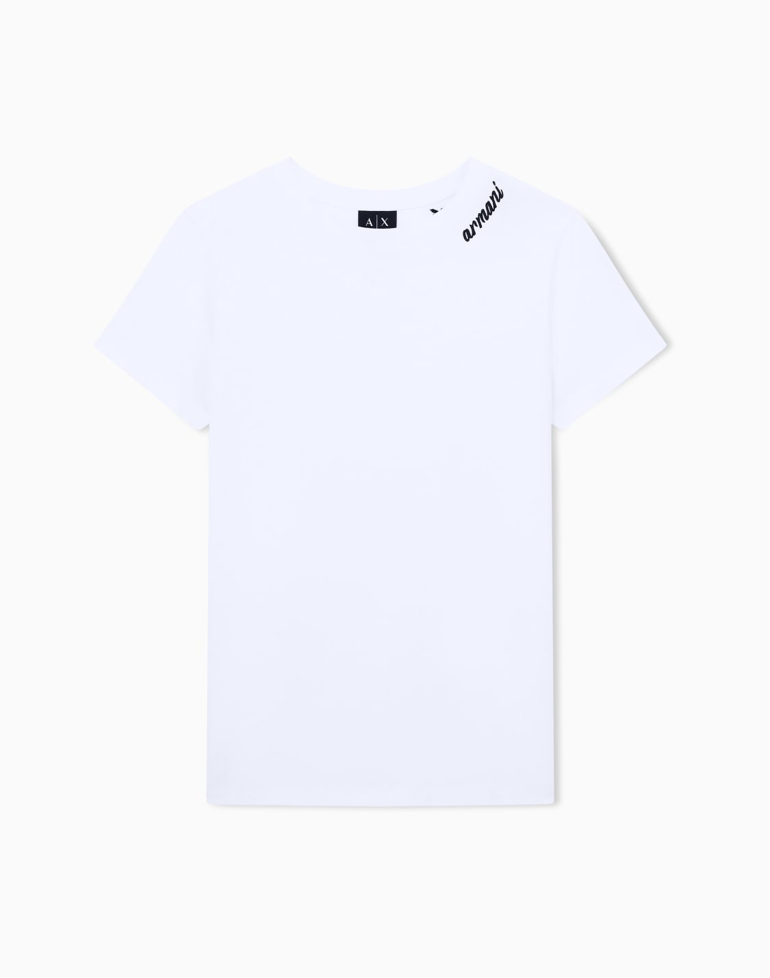 regular-t-shirt-in-cotton-jersey-white--armani-exchange