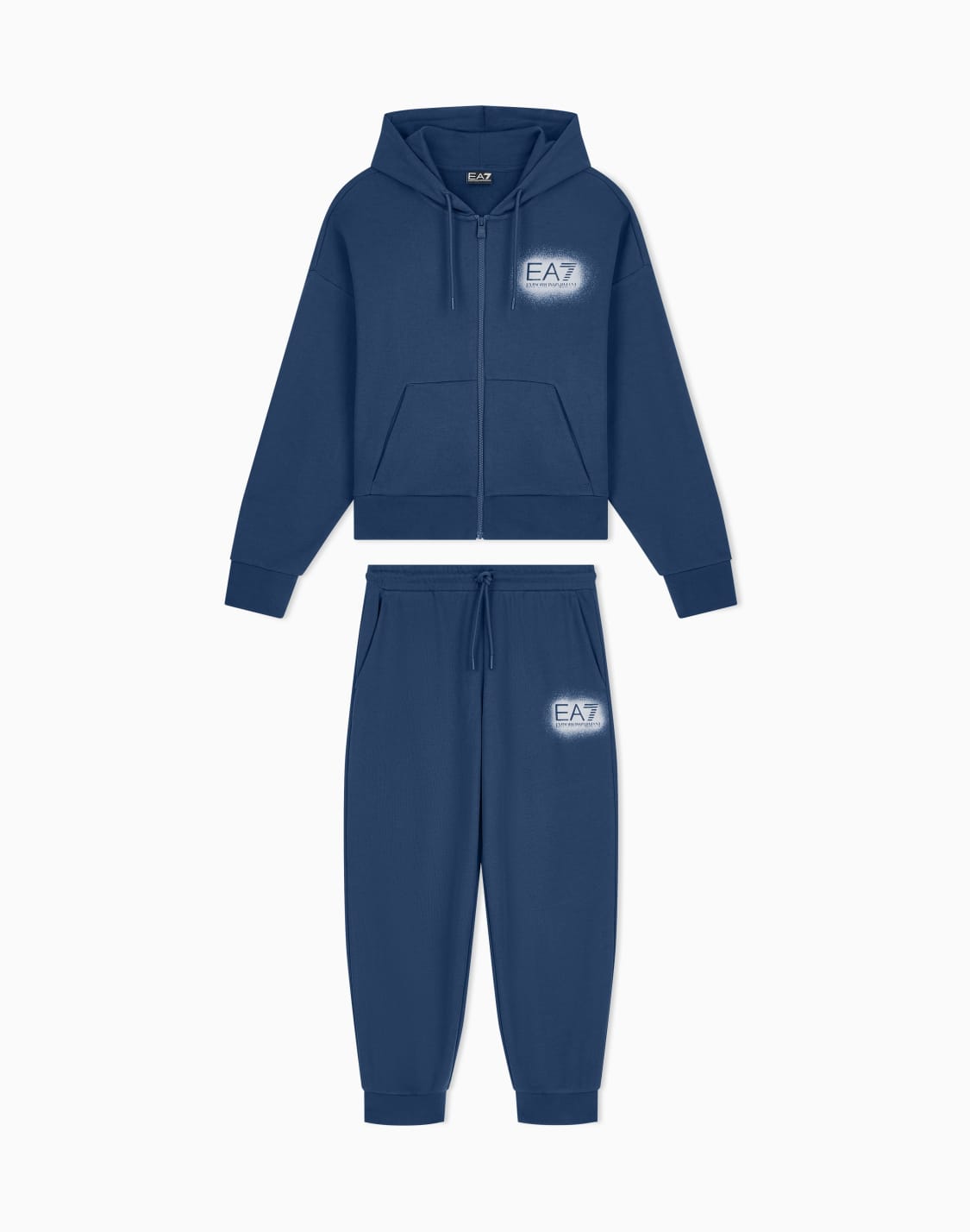 survtement-visibility-en-mlange-de-coton-bleu-marine--ea7