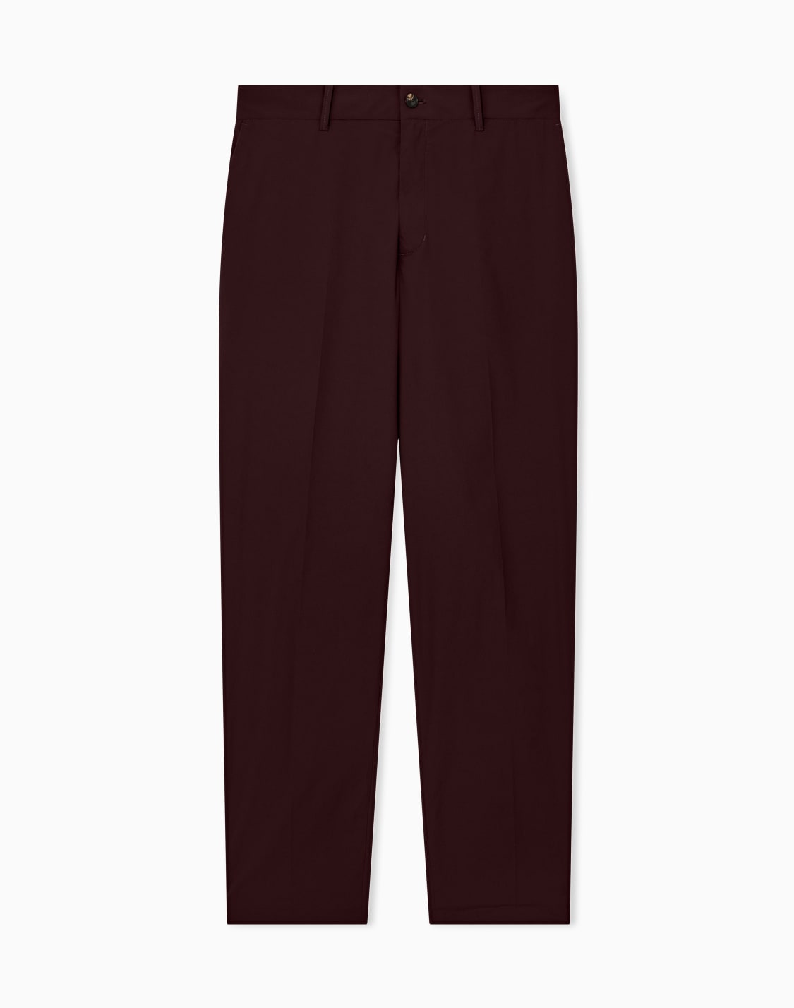 pantalon-droit-taille-lastique-et-poches-passepoiles-bordeaux--emporio-armani