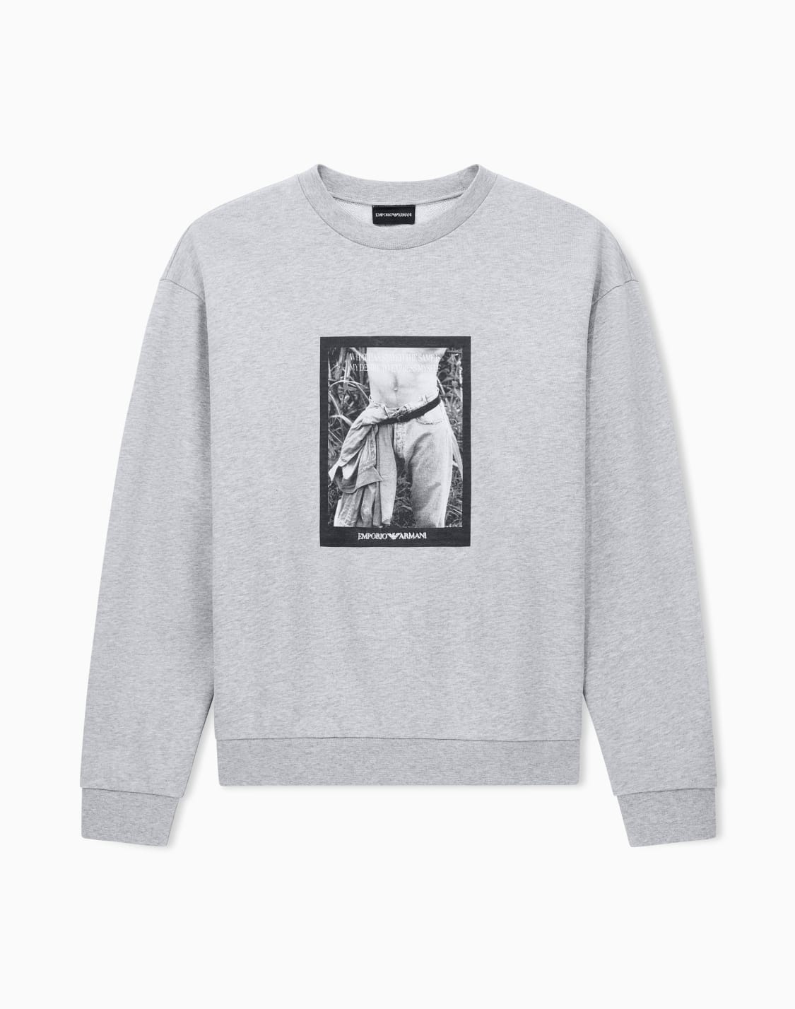 sweatshirts-without-hood-grey--emporio-armani