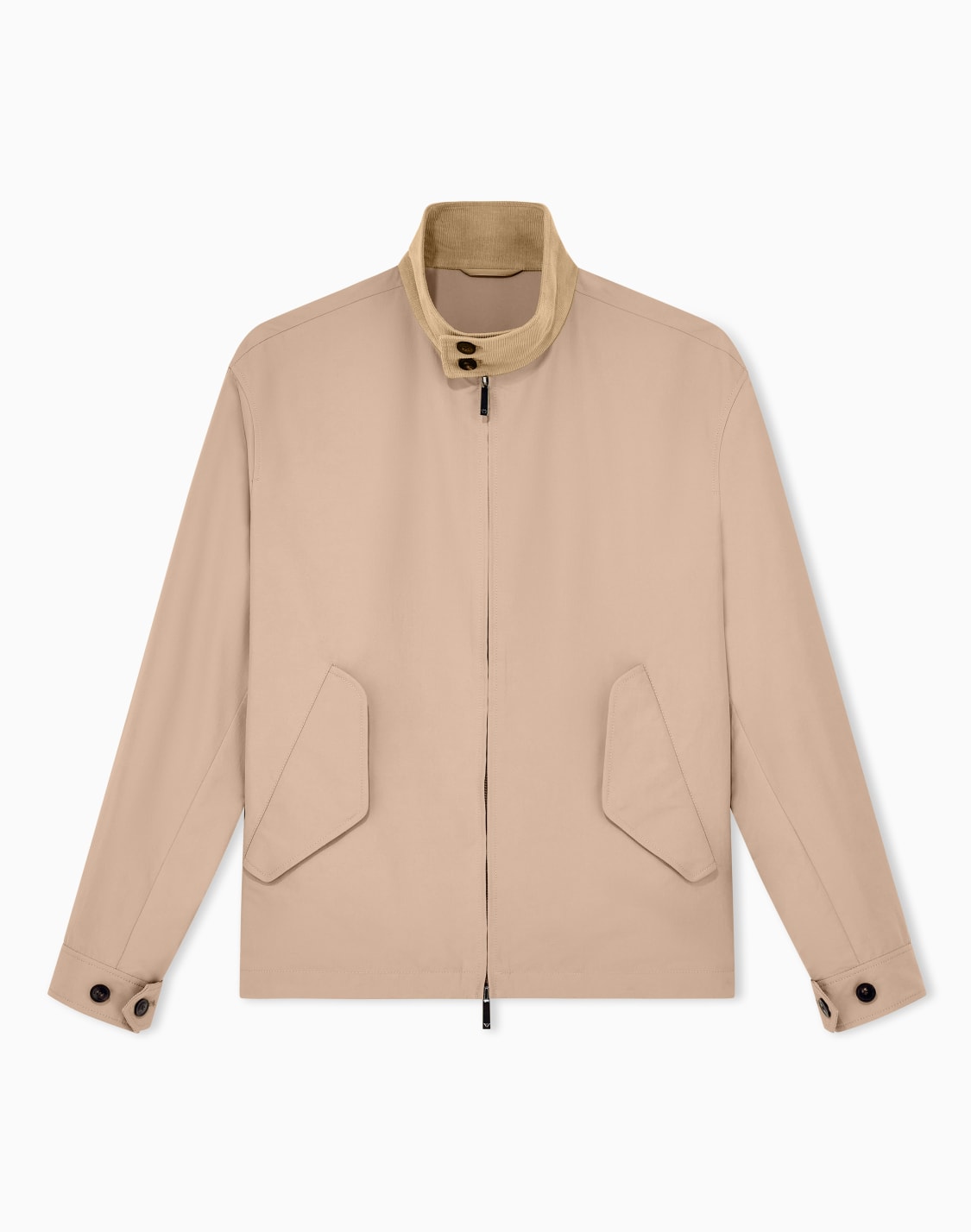 regular-fit-blouson-jacket-in-plain-fabric-with-cotton-beige--emporio-armani