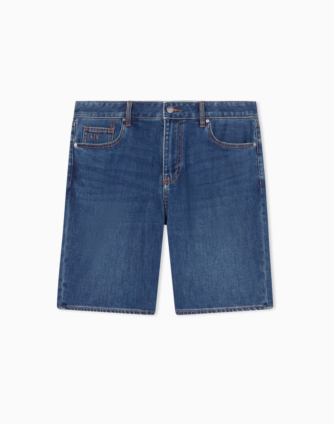 comfort-fit-light-wash-blue-denim-shorts-blue--armani-exchange