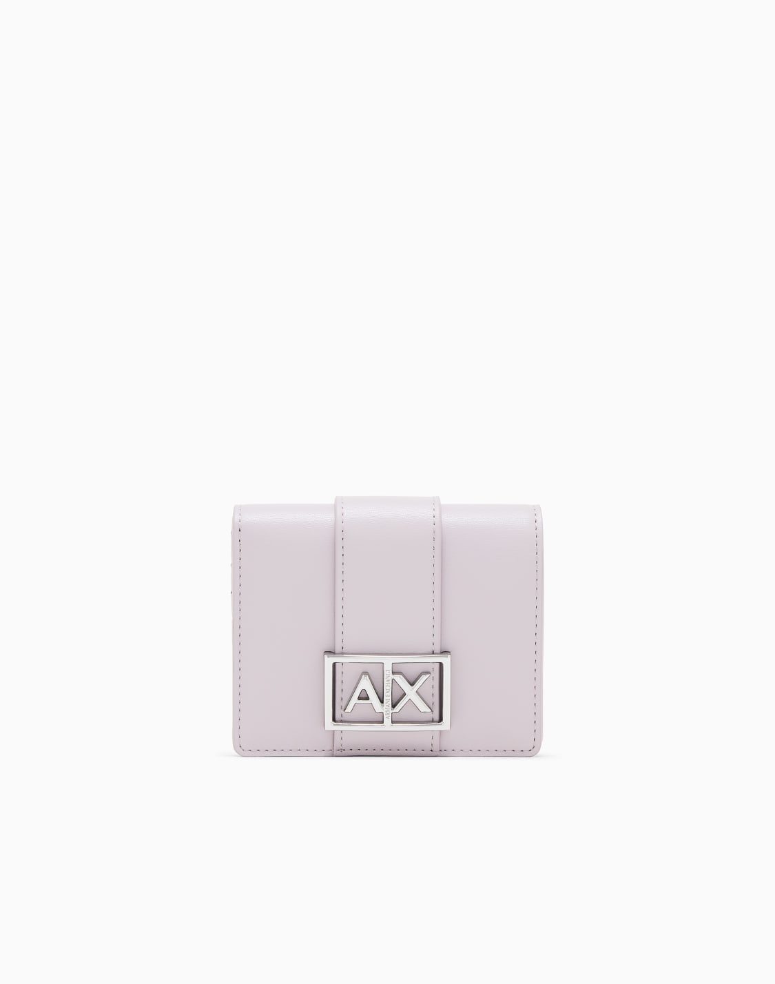 axロゴ-ミニウォレットコインケス付き-ピンク--armani-exchange