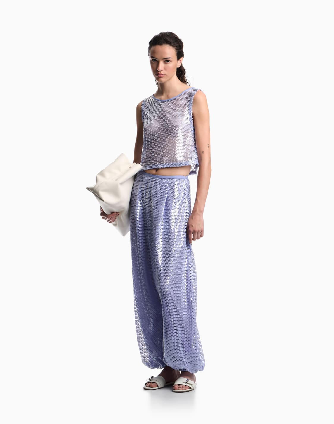 pantalon-en-crochet-mailles-avec-paillettes-all-over-violet--emporio-armani