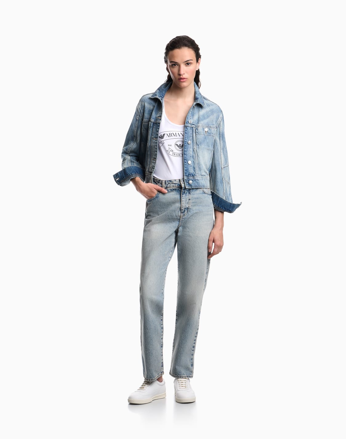 レギュラジンズ-ブル--emporio-armani