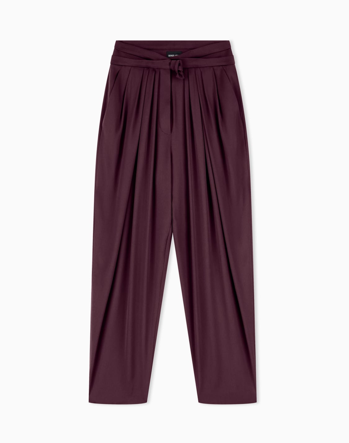 multi-pleated-trousers-in-silk-satin-with-a-waistband-knot-burgundy--giorgio-armani
