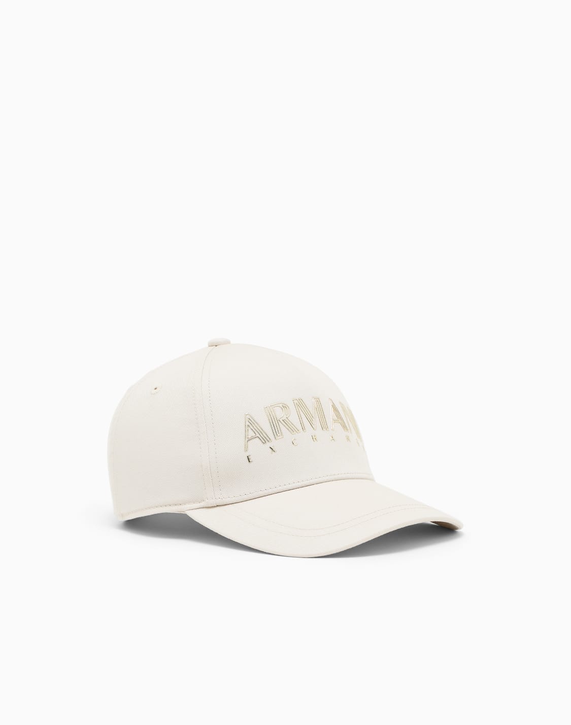 axロゴ-パネルキャップ-ベジュ--armani-exchange